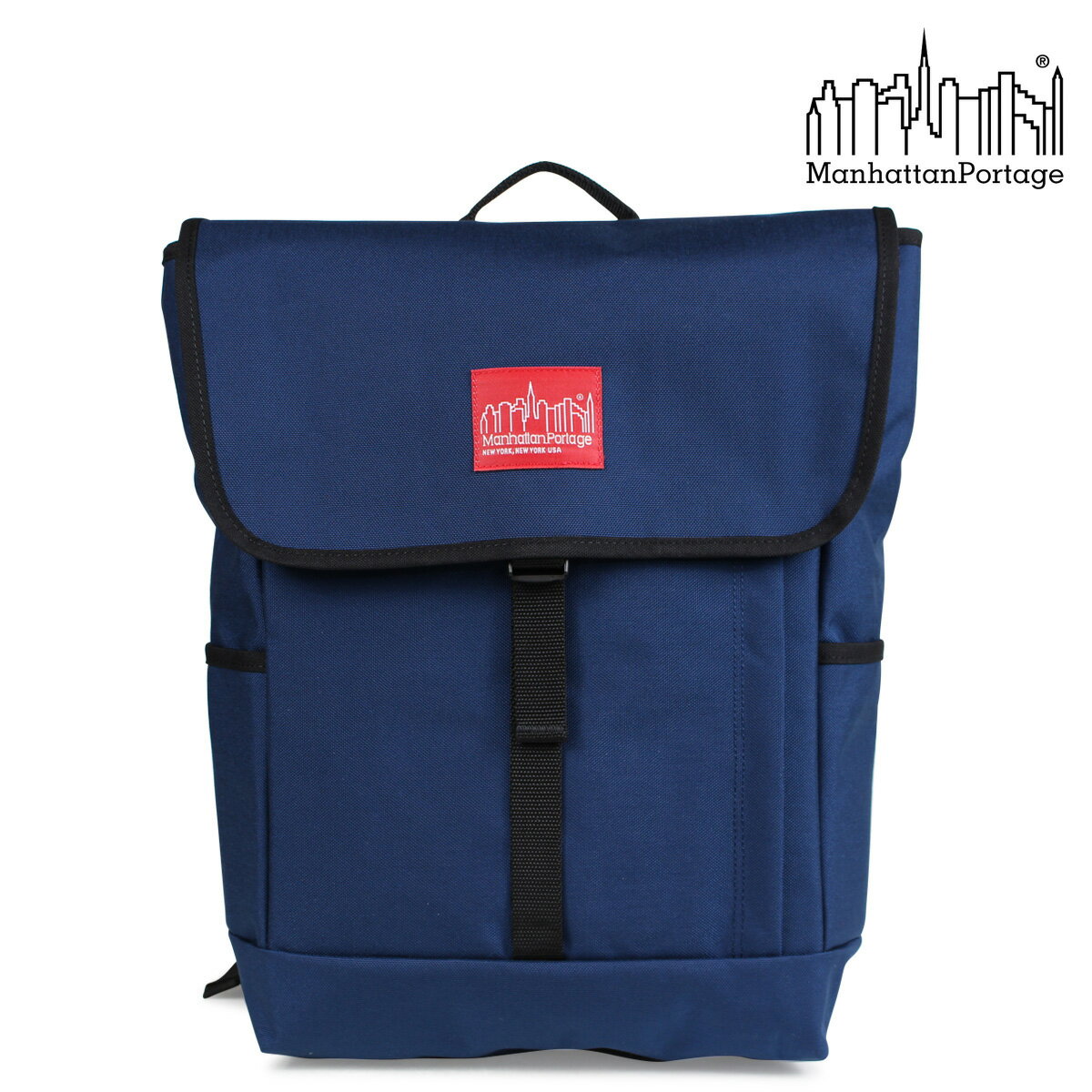 マンハッタンポーテージ リュック メンズ マンハッタンポーテージ Manhattan Portage リュック バックパック メンズ レディース WASHINGTON SQ BACKPACK M ブラック ネイビー 黒 1220