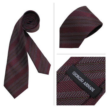 【最大1000円OFFクーポン】 ジョルジオアルマーニ GIORGIO ARMANI ネクタイ メンズ イタリア製 シルク ビジネス 結婚式 ブランド