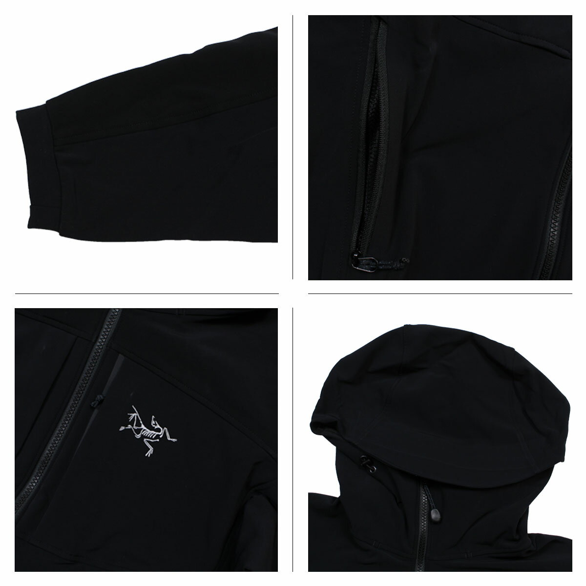 【最大2000円OFFクーポン】 アークテリクス ARC'TERYX ジャケット ガンマ GAMMA MX HOODY メンズ ブラック ネイビー オリーブ 19274 [2/12 追加入荷]