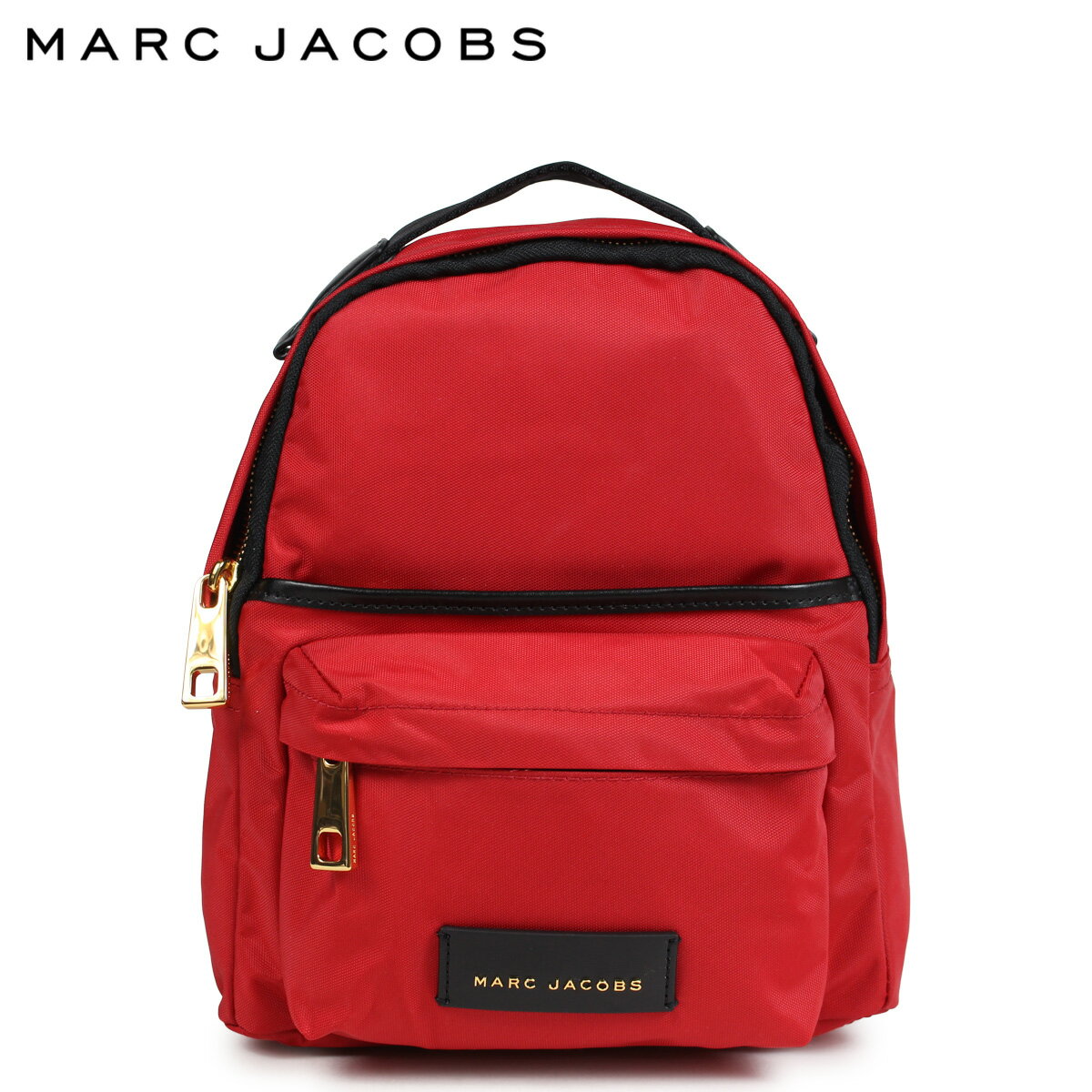 マークジェイコブス MARC JACOBS リュック バッグ バックパック レディース NYLON VARSITY MINI BACKPACK レッド M0013945