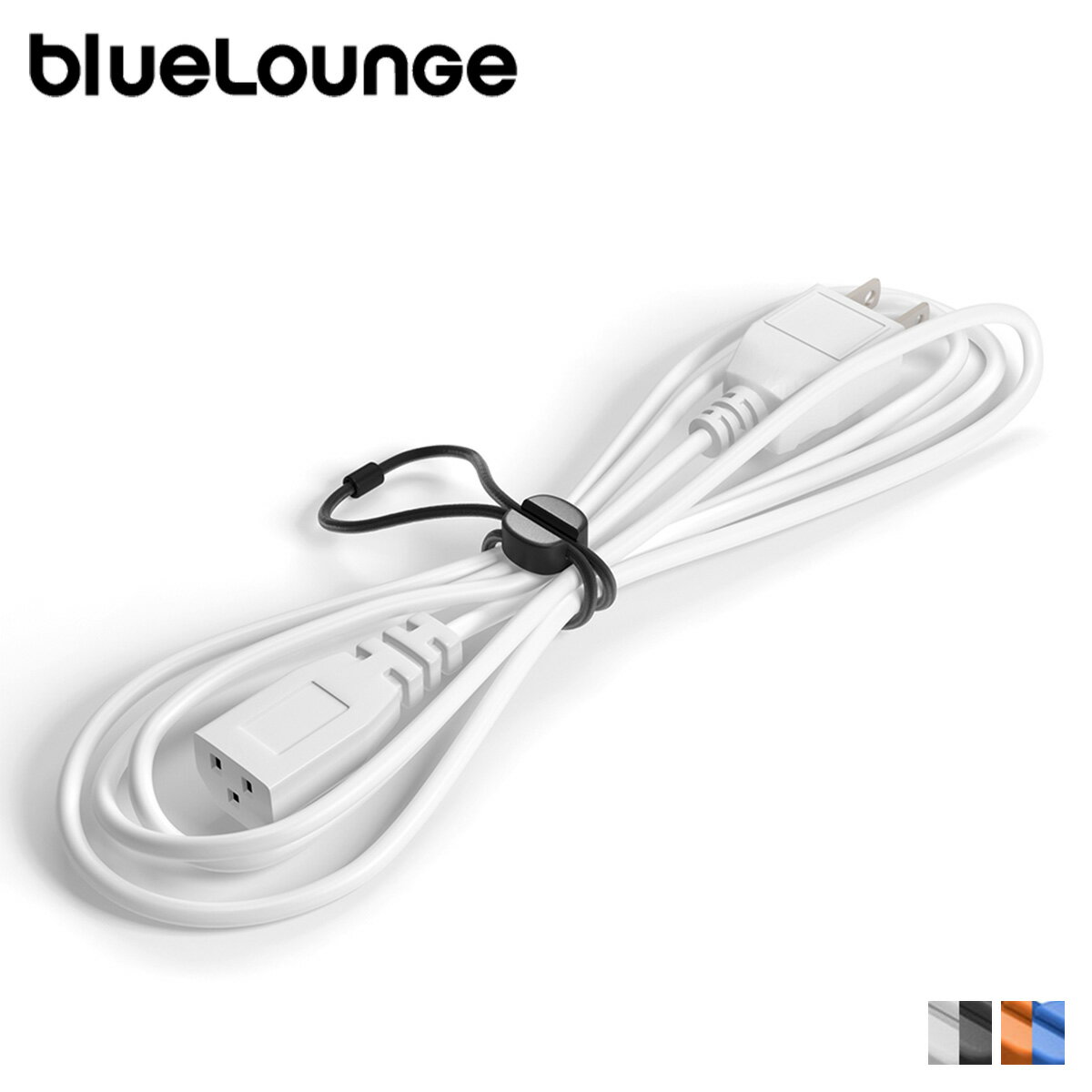 【クーポンで最大1000円OFF！5/16 10:59まで】 Bluelounge ブルーラウンジ 充電 マルチ ケーブル スマート バンド スモール 8本セット パソコン PC USBケーブル MULTI SMART BAND SMALL グレー オレンジ BLD-PIXIS