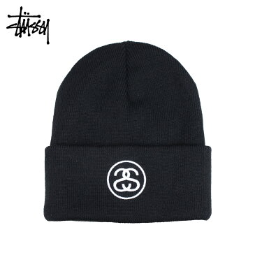 ステューシー STUSSY ニットキャップ ニット帽 メンズ レディース HO18 SS-LINK CUFF BEANIE ブラック 黒 132902 [予約商品 6/18頃入荷予定 新入荷]