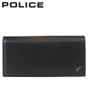 【クーポンで最大1000円OFF！3/29 10:59まで】 ポリス POLICE 財布 長財布 メンズ レザー LUCENTE LONG WALLET ブラック 黒 PA-70201