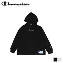 【最大2000円OFFクーポン】 チャンピオン Champion Tシャツ メンズ レディース 長袖 ロンT フード付き LONG SLEEVE HOODED T-SHIRT ブラック ホワイト 黒 白 C3-M414