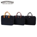 【クーポンで最大1000円OFF！5/1 10:59まで】 ワンダーバゲージ WONDER BAGGAGE バッグ ビジネスバッグ ブリーフケース ショルダー グッドマンズ メンズ GOODMANS MG BUSINESS BAG ブラック ネイビー チョコ 黒 WB-G-011