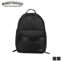 【クーポンで最大1000円OFF！5/1 10:59まで】 ワンダーバゲージ WONDER BAGGAGE リュック バッグ バックパック メンズ レディース 18L GOODMANS LIGHT PACK ブラック ネイビー 黒 WB-G-022