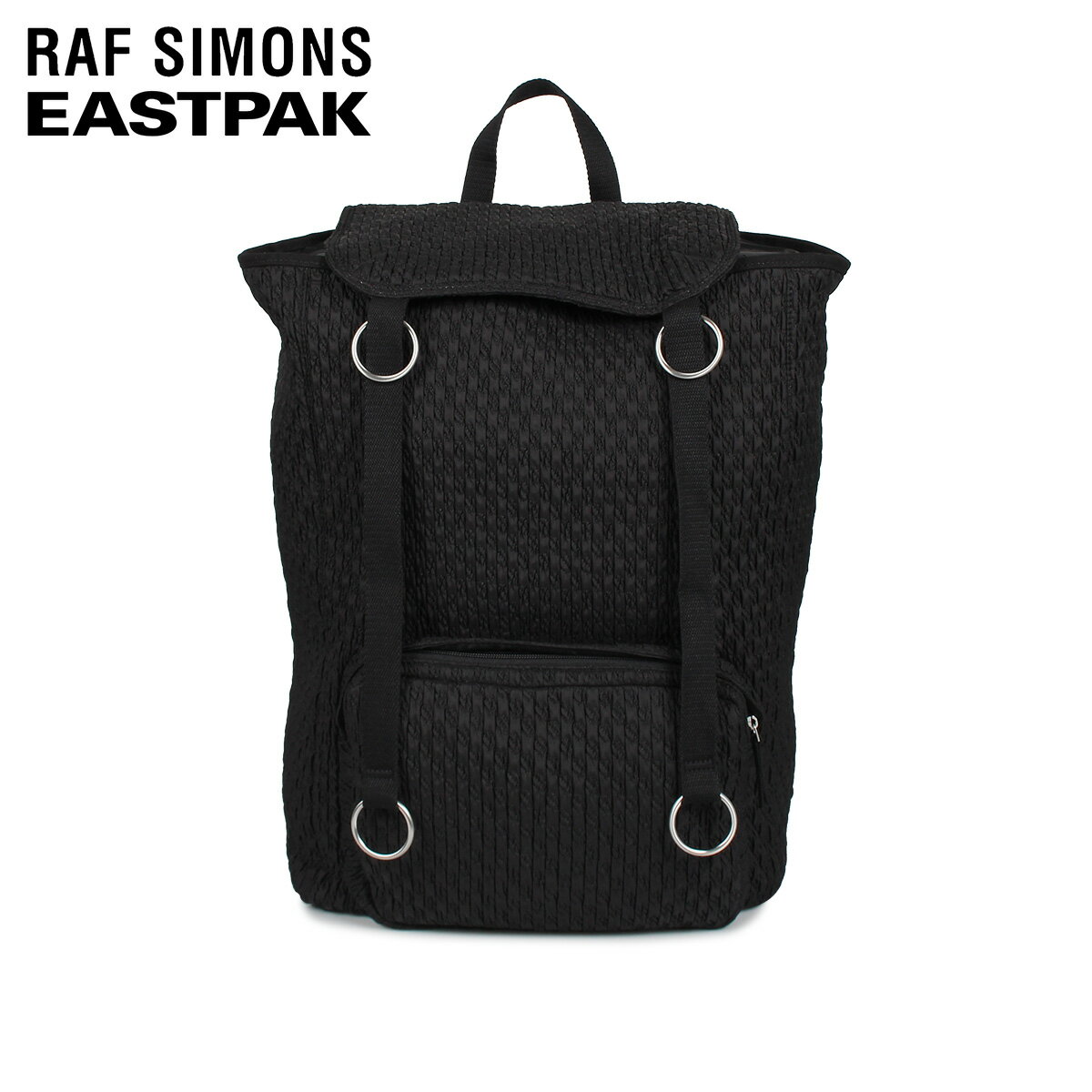 【クーポンで最大1000円OFF！5/16 10:59まで】 ラフシモンズ RAF SIMONS イーストパック EASTPAK リュック バッグ バックパック トップロード ループ メンズ レディース 41.5L TOPLOAD LOOP コラボ ブラック 黒 EK92E