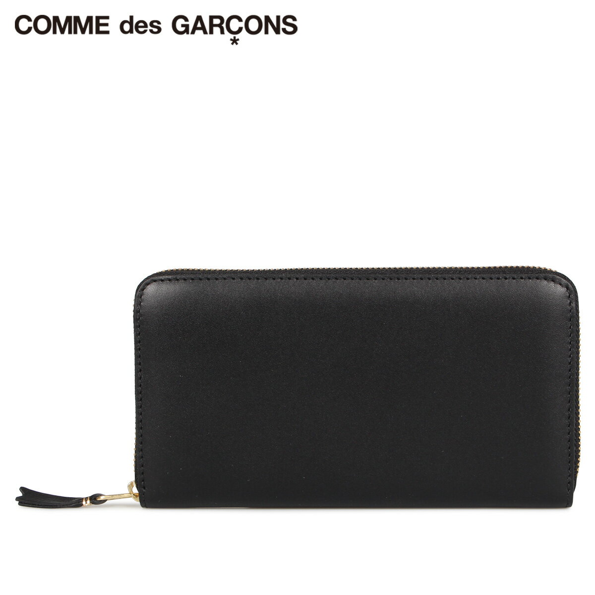 【最大1000円OFFクーポン配布中】 コムデギャルソン COMME des GARCONS 財布 長財布 メンズ レディース ラウンドファスナー 本革 CLASSIC WALLET ブラック 黒 SA0111