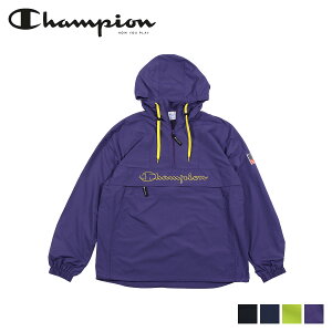 チャンピオン Champion パーカー アノラック プルオーバー ジャケット アウター メンズ レディース ANORAK PARKA ブラック ネイビー ライム ダーク パープル 黒 C3-L609