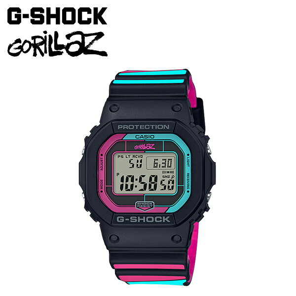 カシオCASIOG-SHOCKGorillazゴリラズ腕時計GW-B5600GZ-1JRコラボジーショックGショックG-ショック