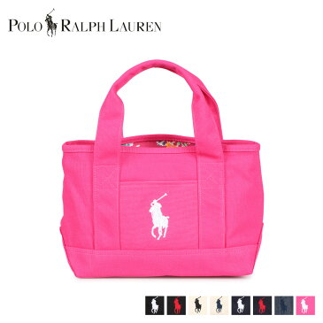 ポロ ラルフローレン POLO RALPH LAUREN バッグ トートバッグ メンズ レディース キャンバス SMALL SCHOOL TOTE ブラック アイボリー ネイビー ブルー ピンク 黒