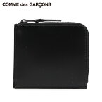 【クーポンで最大1000円OFF！5/7 10:59まで】 コムデギャルソン COMME des GARCONS 財布 ミニ財布 メンズ レディース L字ファスナー 本革 VERY BLACK WALLET ブラック 黒 SA3100VB