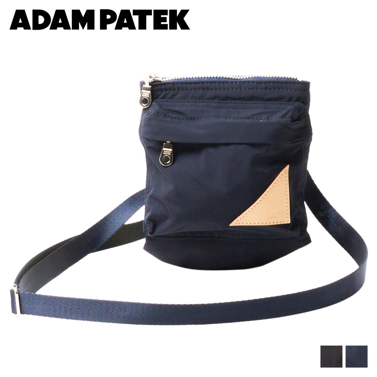 アダムパテック ADAM PATEK バッグ ショルダーバッグ メンズ レディース ANZA BREATHATEC MINI SHOULDERBAG ブラック ネイビー 黒 AMPK-B063