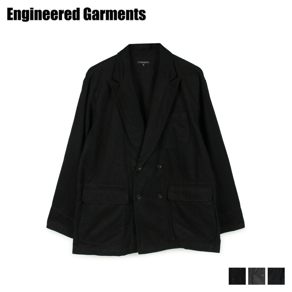エンジニアド ガーメンツ ENGINEERED GARMENTS ジャケット アウター メンズ DL JACKET ブラック グレー ネイビー 黒 19FD003