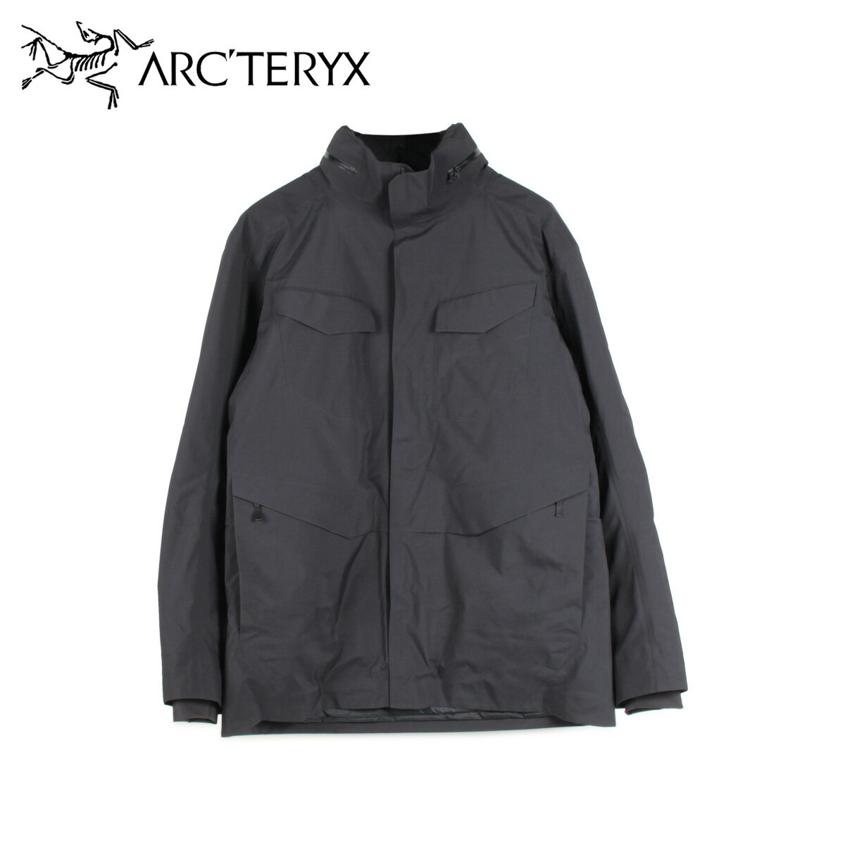 アークテリクス ヴェイランス ARCTERYX VEILANCE ジャケット ナイロンジャケット アウター メンズ FIELD IS JACKET ブラック 黒 14818