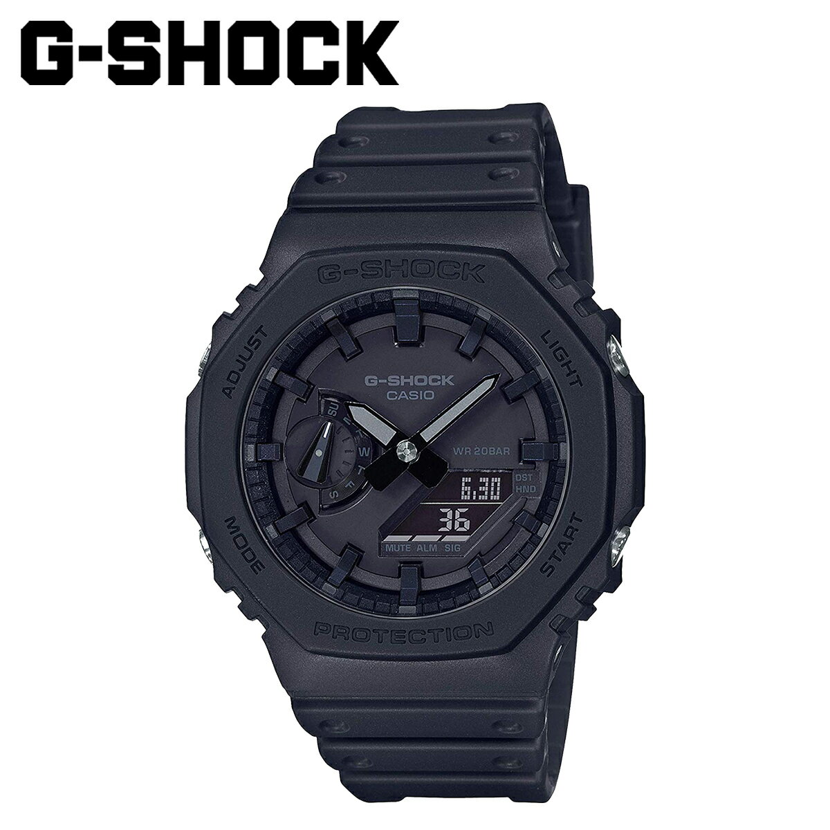 楽天市場】g-shock 黒（素材（時計ベルト）ラバー）の通販