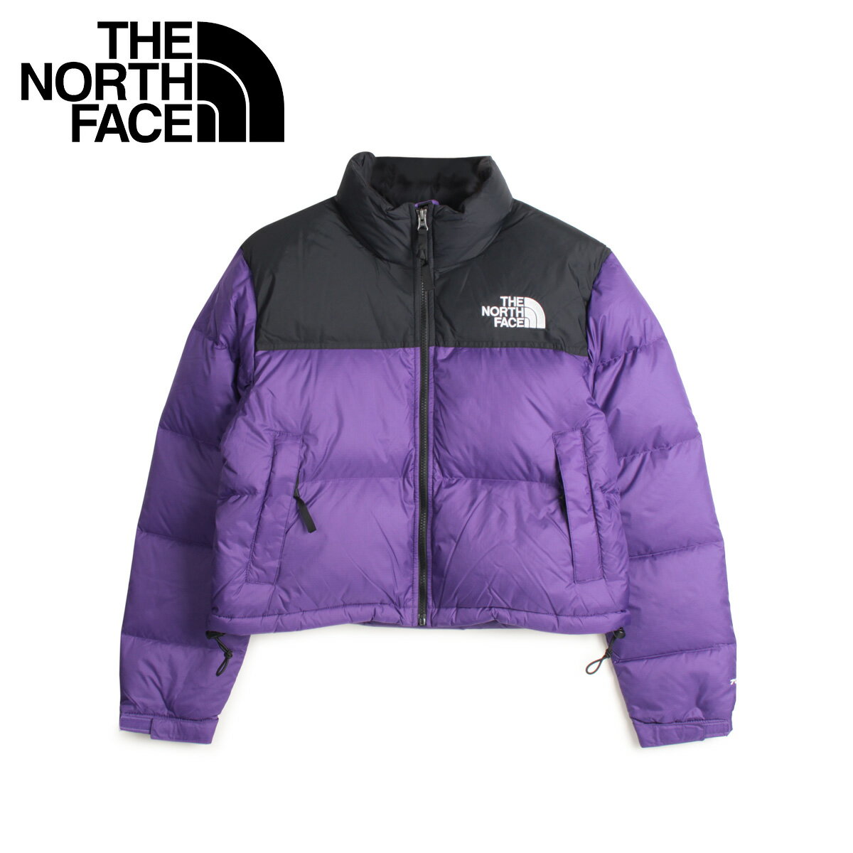 ノースフェイス THE NORTH FACE ヌプシ クロップ ジャケット ダウンジャケット アウター レディース WOMENS NUPTSE CROP JACKET パープル NF0A3XE2