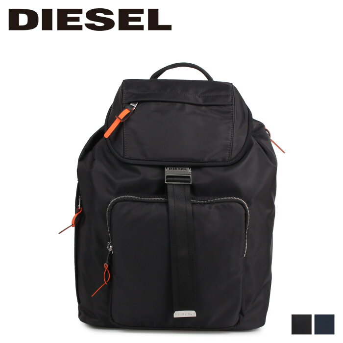 ディーゼル DIESEL アンディ リュック バッグ バックパック メンズ ADANY RIESE ブラック ネイビー 黒 X06476-PR027