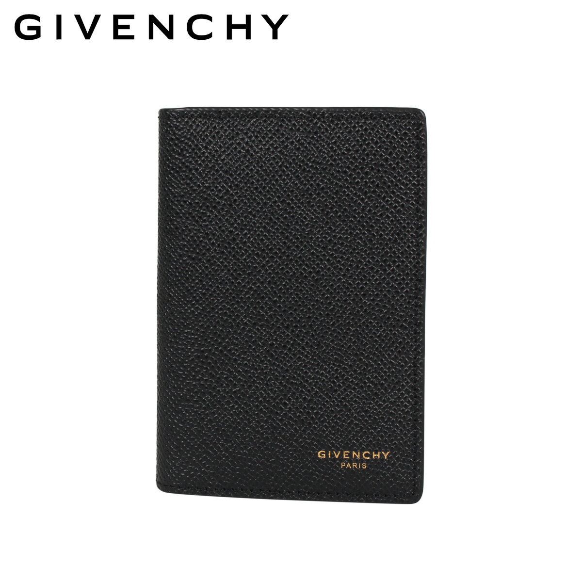  ジバンシー GIVENCHY パスケース カードケース ID 定期入れ メンズ 本革 CARD CASE ブラック 黒 BK600B