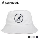 【クーポンで最大1000円OFF！5/1 10:59まで】 カンゴール KANGOL ハット キャップ 帽子 バケットハット メンズ レディース COTTON BUCKET ブラック ホワイト ライト グレー ネイビー 黒 白 100169222