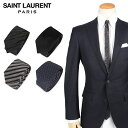 イヴサンローラン 【クーポンで最大1000円OFF！5/7 10:59まで】 サンローラン パリ SAINT LAURENT PARIS ネクタイ メンズ TIE ブランド