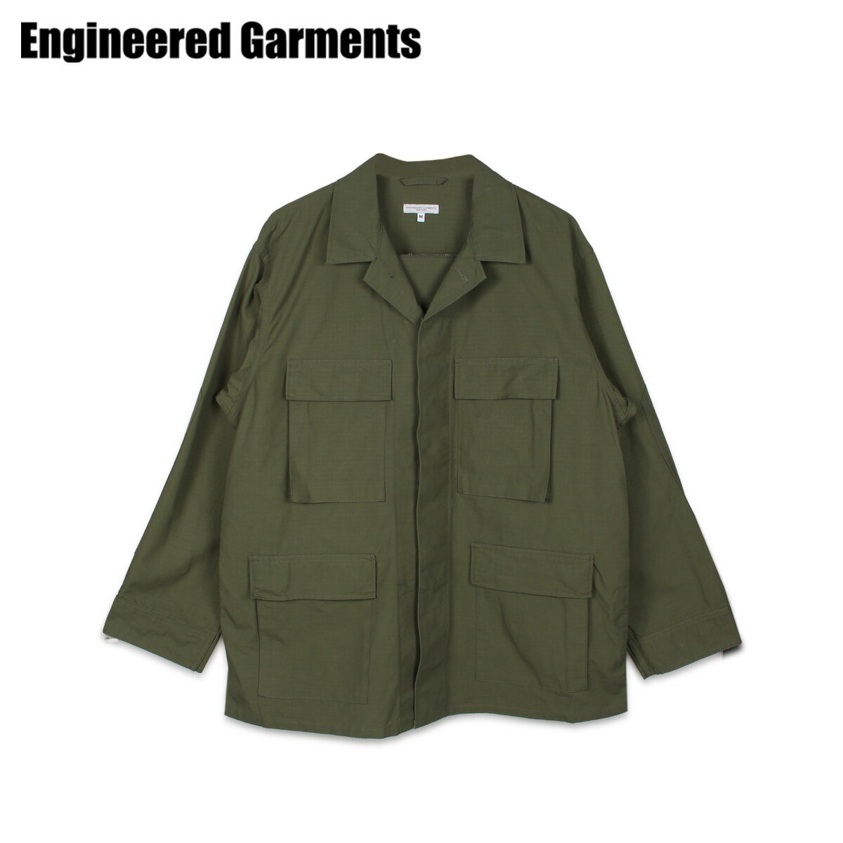エンジニアド ガーメンツ ENGINEERED GARMENTS ジャケット ミリタリージャケット アウター メンズ BDU JACKET カーキ 20S1D002のサムネイル