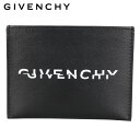 ジバンシィ パスケース 【クーポンで最大1000円OFF！5/1 10:59まで】 ジバンシー GIVENCHY パスケース カードケース ID 定期入れ メンズ SPLIT LOGO CARD HOLDER ブラック 黒 BK6003