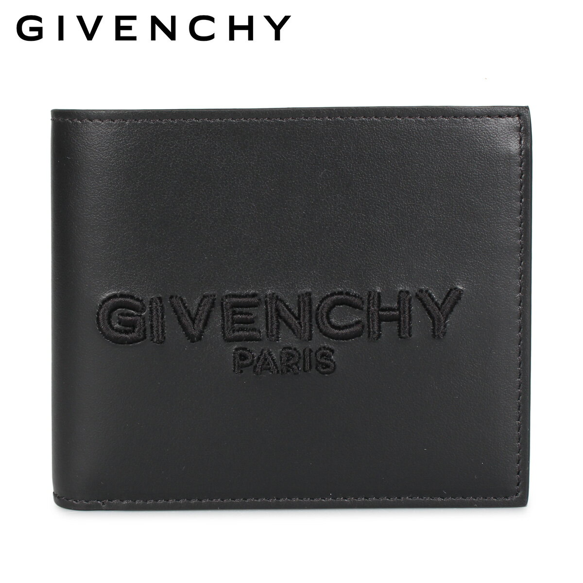 【クーポンで最大1000円OFF！5/16 10:59まで】 ジバンシー GIVENCHY 財布 二つ折り メンズ K0UN BILLFOLD 8CC ブラック 黒 BK6005