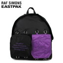 【クーポンで最大1000円OFF！5/1 10:59まで】 ラフシモンズ RAF SIMONS イーストパック EASTPAK リュック バッグ バックパック メンズ レディース コラボ 30L PADDED DOUBLR ブラック 黒 EK36FB88