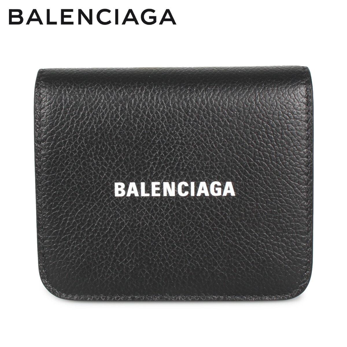 バレンシアガ BALENCIAGA 財布 三つ折り ミニ財布 メンズ レディース WALLET ブラック 黒 593808のサムネイル