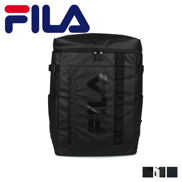 FILA フィラ リュック バッグ バックパック メンズ レディース 28L BAG PACK ブラック ネイビー 黒 7571