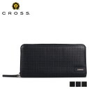 クロス CROSS 財布 長財布 メンズ ラウンドファスナー CENYURY WALLET ブラック ネイビー ブラウン 黒 AC-2068508