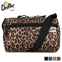 【最大1000円OFFクーポン発行中 10/31 9:59まで!】 Drifter ドリフター トライアングル バッグ ショルダーバッグ エコバッグ メンズ レディース 3L TRIANGLE SHOULDER ブラック ベージュ ブルー レオパード 黒 DFV1250