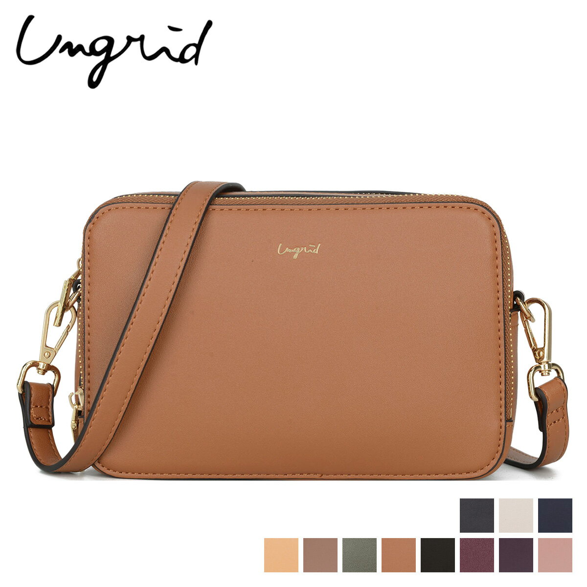 󥰥å Ungrid Хå Хå ݥå ǥ SMOOTH MULTI POCHETTE BAG UNG-50...