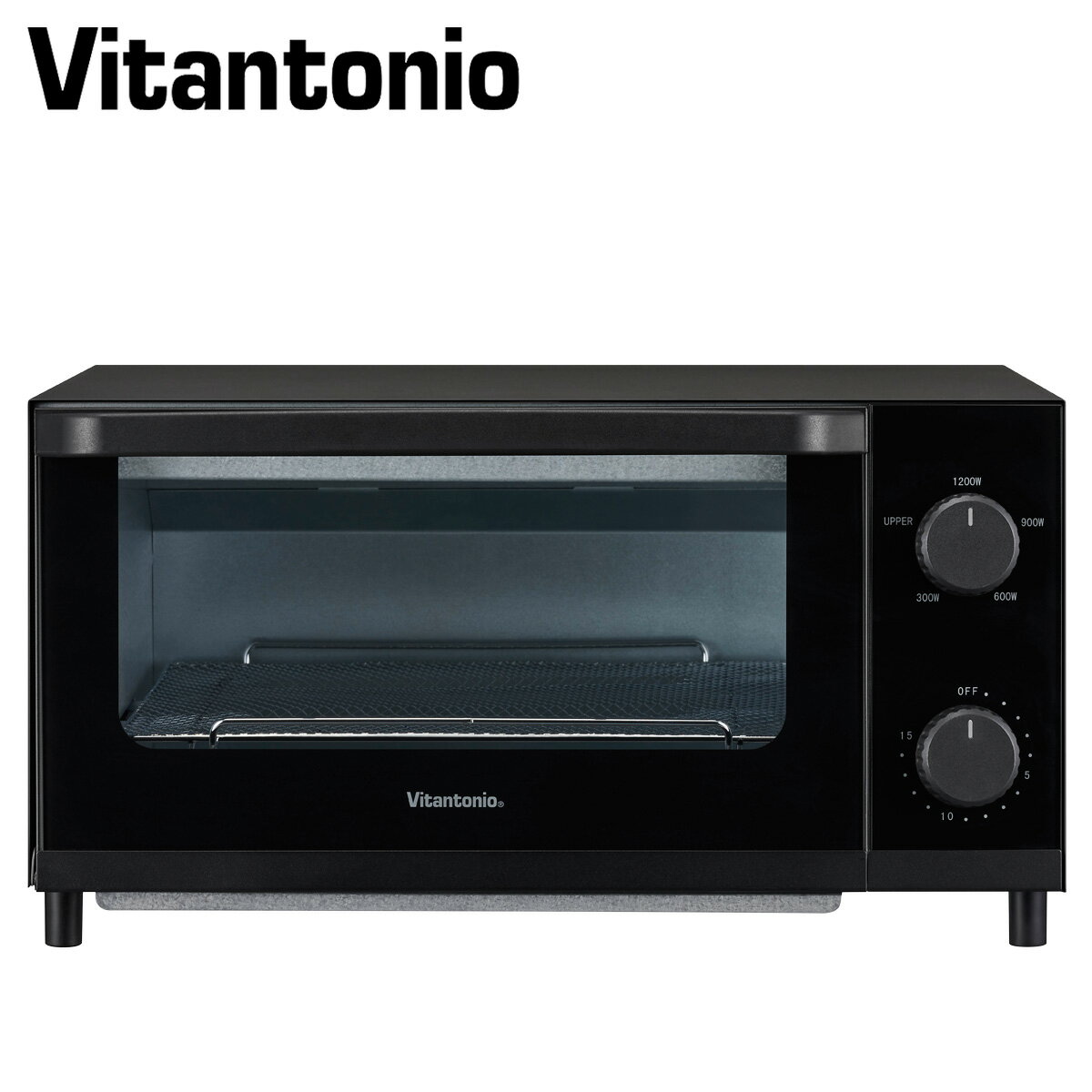 ビタントニオ Vitantonio オーブントースター トースト トースター 4枚 大型 家電 料理 パン キッチン ブラック 黒 VOT-30