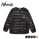 NANGA ナンガ ダウンジャケット ジャケット アウター メンズ 2WAY INNER DOWN CARDIGAN ブラック ネイビー カーキ ブラウン ベージュ 黒 N1IDBKE2