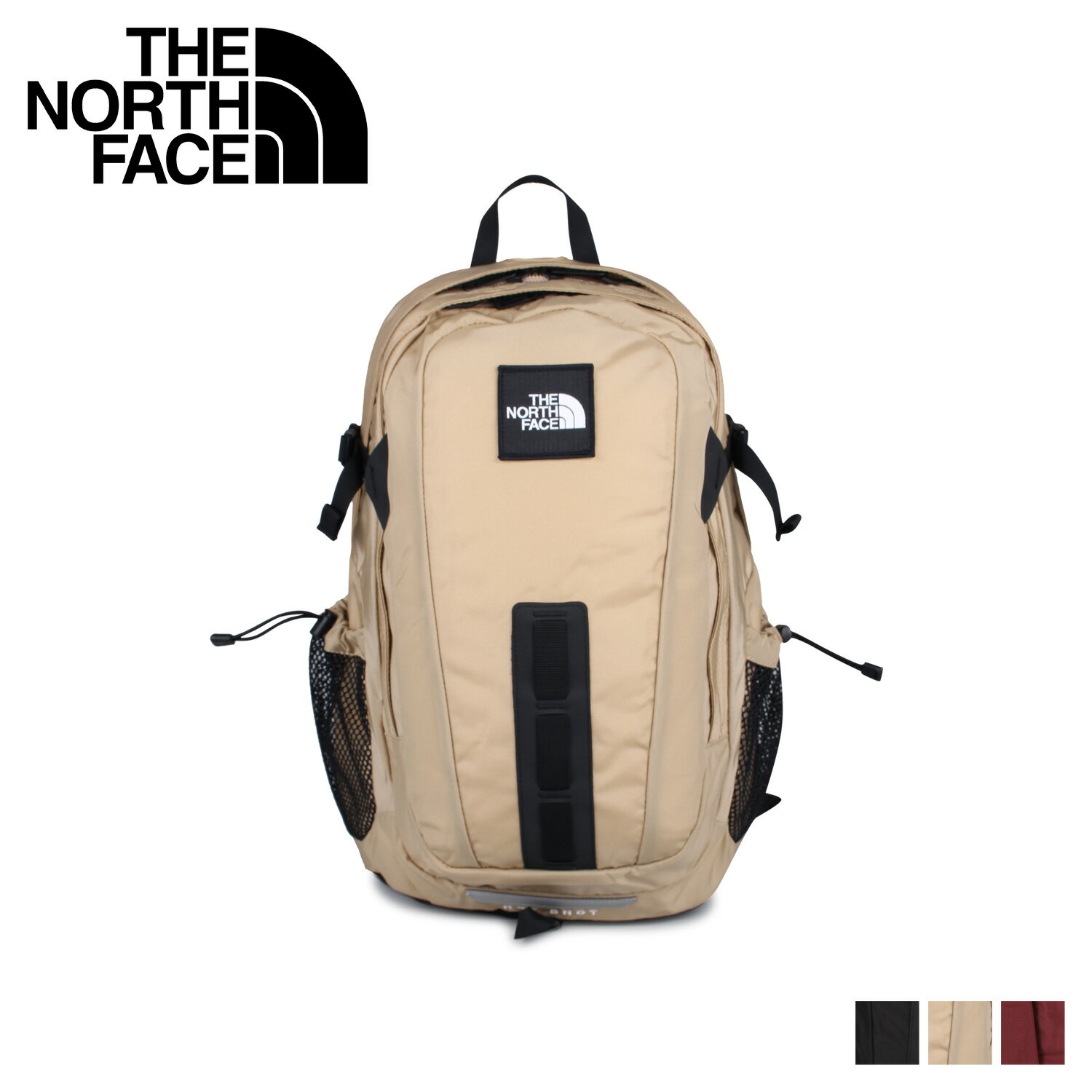 ノースフェイス THE NORTH FACE リュック バッグ バックパック ホットショット スペシャルエディション メンズ レディース 30L HOT SHOT SE ブラック カーキ 黒 NM72008