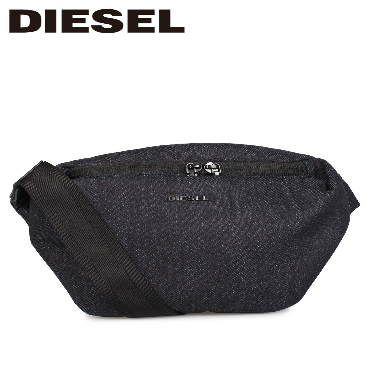 【最大1000円OFFクーポン】 ディーゼル DIESEL バッグ ボディバッグ ショルダーバッグ メンズ デニム D-SUBTORYAL DENIM BELT BAG ネイビー X07359PR413