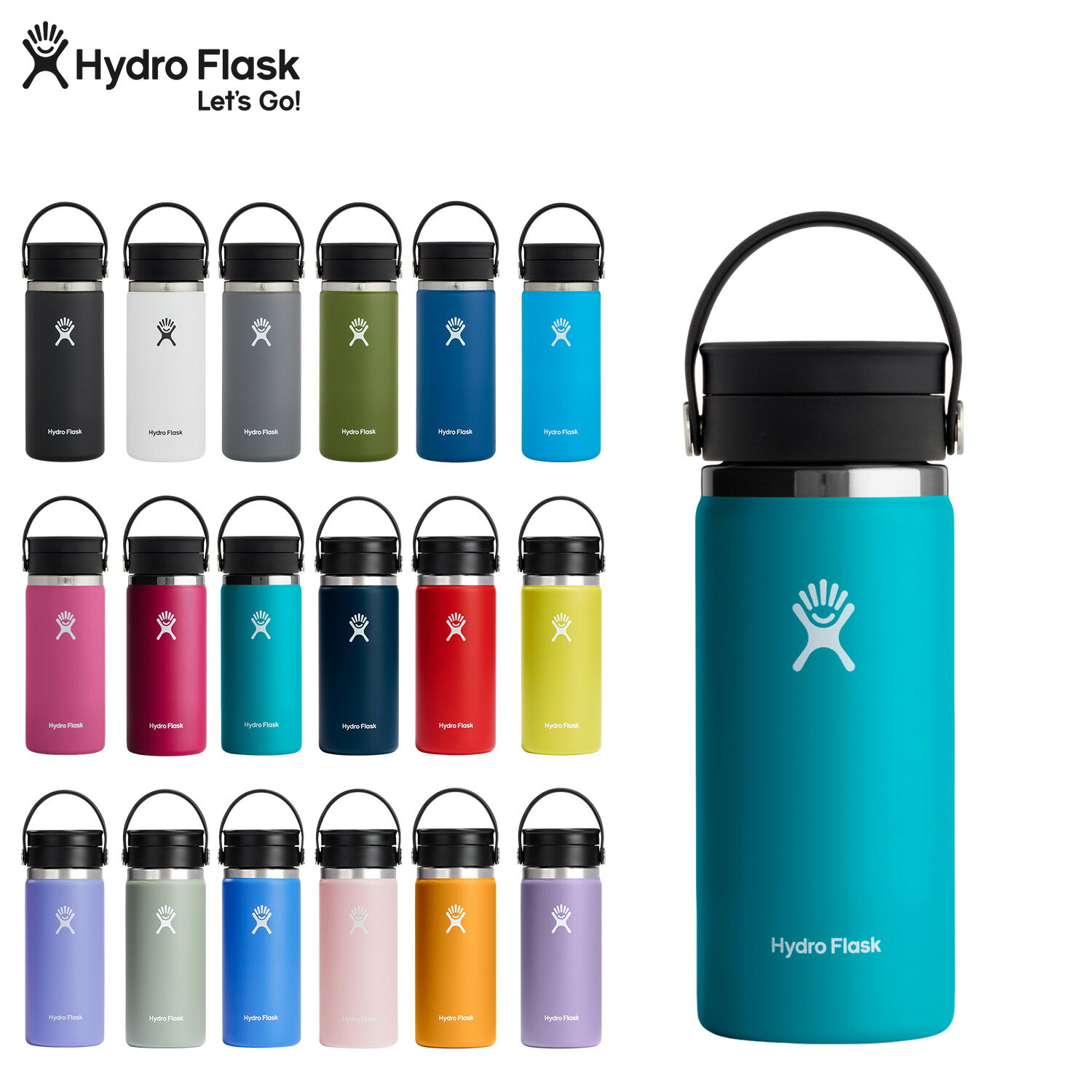 【クーポンで最大1000円OFF！5/16 10:59まで】 ハイドロフラスク Hydro Flask 16oz コーヒー グレックス シップ 16オンス ステンレスボトル マグボトル 水筒 魔法瓶 16オンス 473ml 保温 保冷 5089132 アウトドア 母の日