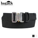 【クーポンで最大1000円OFF！5/1 10:59まで】 bagjack バッグジャック ベルト コブラ バックル メンズ COBLA BELT NEXT LEVEL NXL 40 POLISHED ブラック ホワイト 黒 白