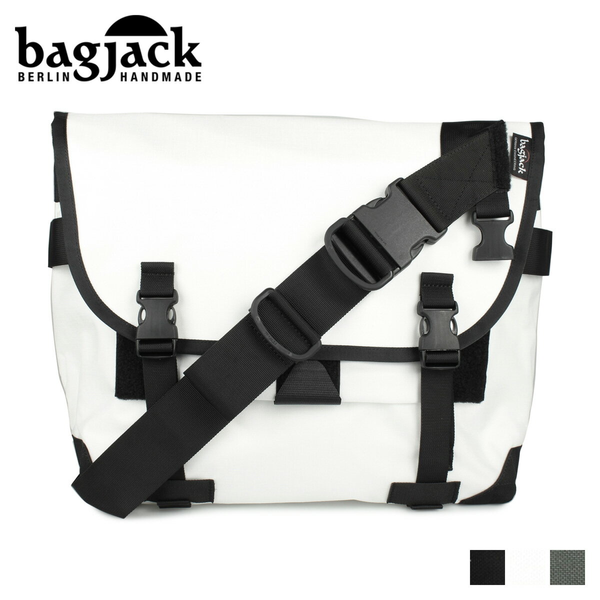 bagjack バッグジャック ポゴ バッグ ショルダーバッグ メンズ レディース 防水 14.5L-20L POGO ブラック ホワイト グレー 黒 白