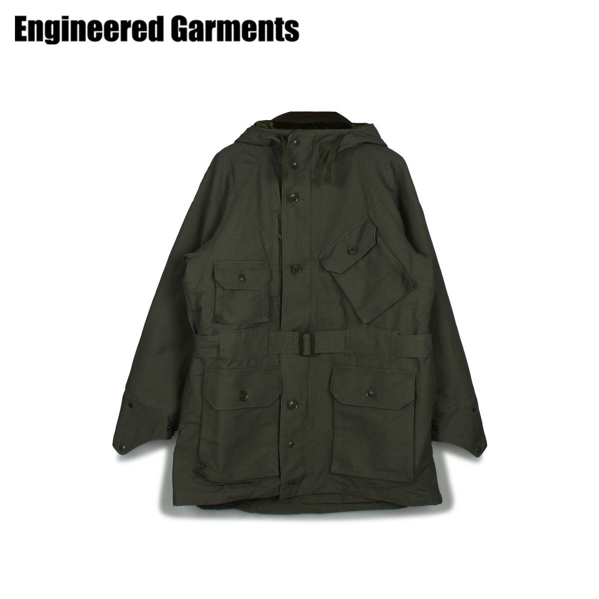 エンジニアド ガーメンツ ENGINEERED GARMENTS フィールドパーカー ジャケット アウター メンズ FIELD PARKA-DOUBLE CLOTH オリーブ 20F1D032