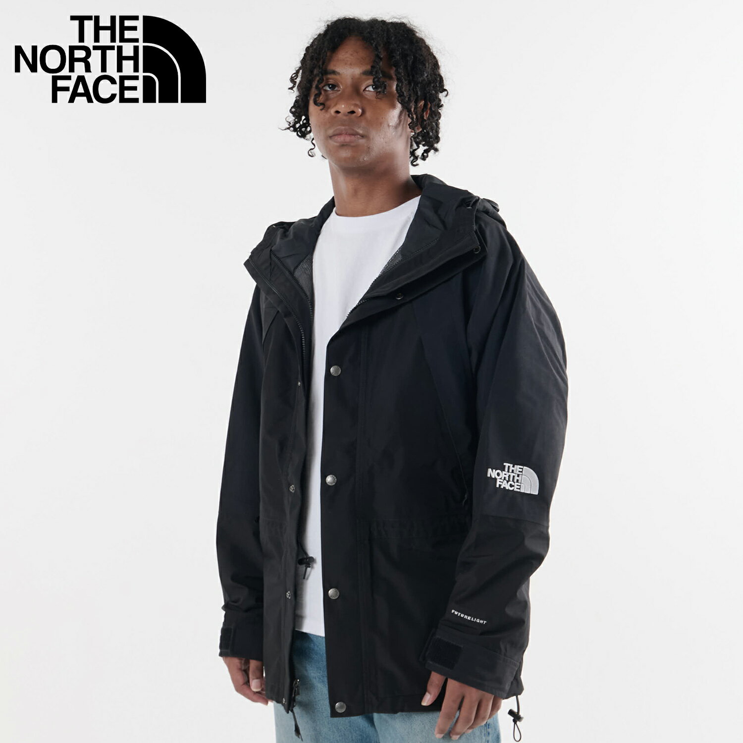 【クーポンで最大1000円OFF！5/16 10:59まで】 ノースフェイス THE NORTH FACE ジャケット アウター マウンテンジャケット アウター メンズ 1994 RETRO MOUNTAIN LIGHT JACKET ブラック 黒 NF0A4R52JK3