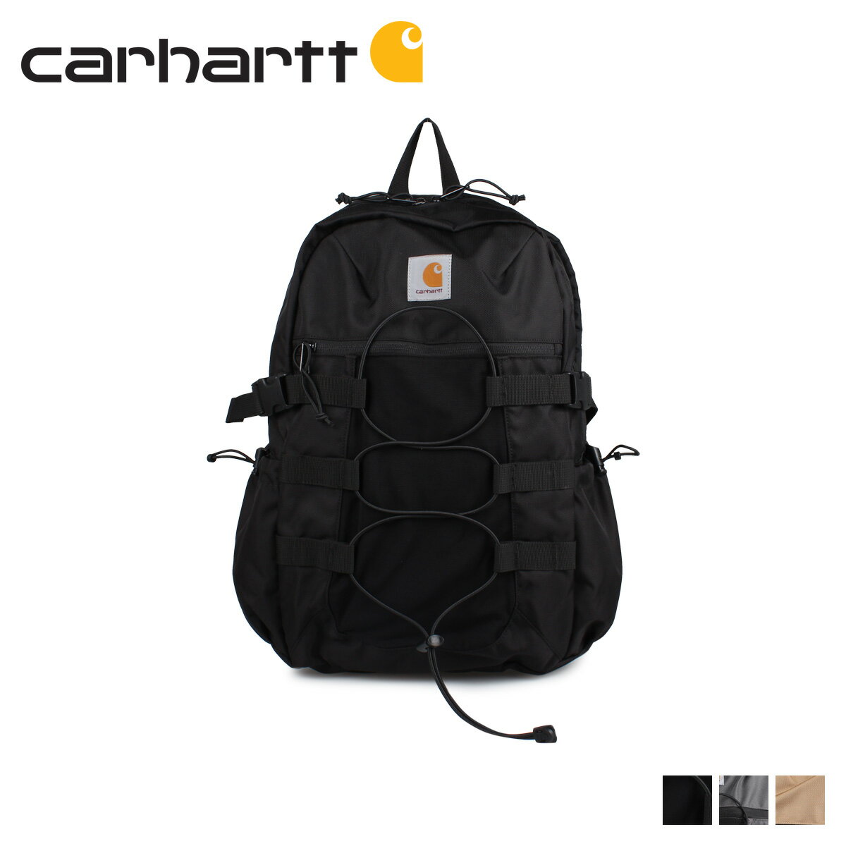 【最大1000円OFFクーポン】 カーハート carhartt リュック バッグ バックパック メンズ レディース DELTA RUCKSACK ブラック グレー ブラウン 黒 I028151