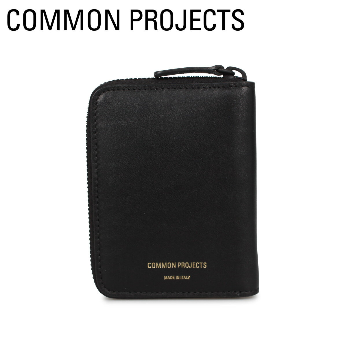  コモンプロジェクト Common Projects 財布 小銭入れ コインケース メンズ ラウンドファスナー ZIP COIN CASE ブラック 黒 9180-7547