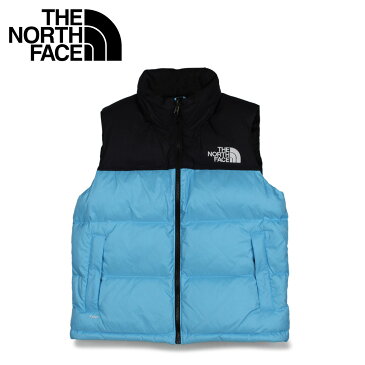 【最大1000円OFFクーポン配布中】 ノースフェイス THE NORTH FACE レトロ ヌプシ ダウンベスト ベスト アウター レディース 防寒 WOMENS 1996 RETRO NUPTSE VEST ブルー NF0A3XEP