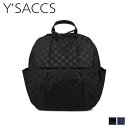 イザック Y’SACCS リュック バッグ バックパック レディース 撥水 POLKA DOTS RUCKSACK S ポルカドット ブラック ネイビー 黒 Y71-03-09 母の日