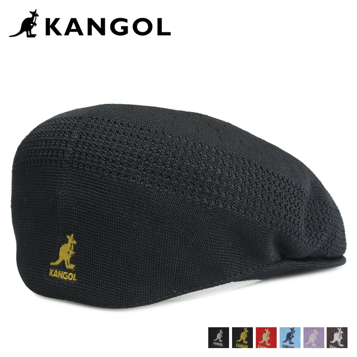  カンゴール KANGOL ハンチング 帽子 メンズ レディース TROPIC 504 VENTAIR ブラック レッド ライト ブルー パープル 黒 195169001 105169001