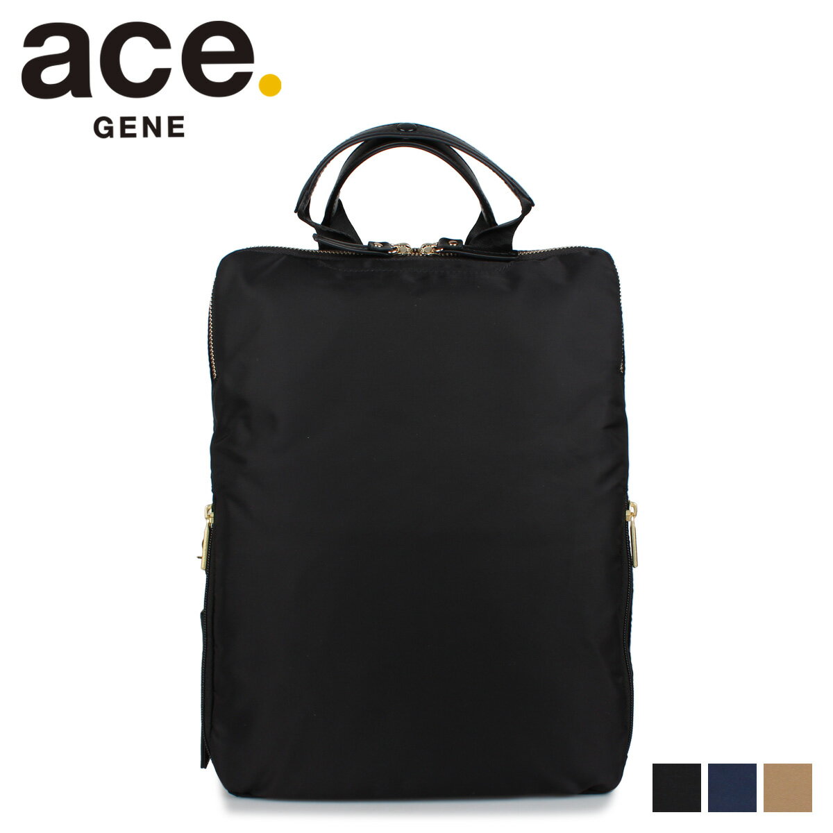 エースジーン ace.GENE リュック バッグ バックパック ビジネスリュック スリフアム レディース 9L SLIFEMME ブラック ネイビー ベージュ 黒 10581