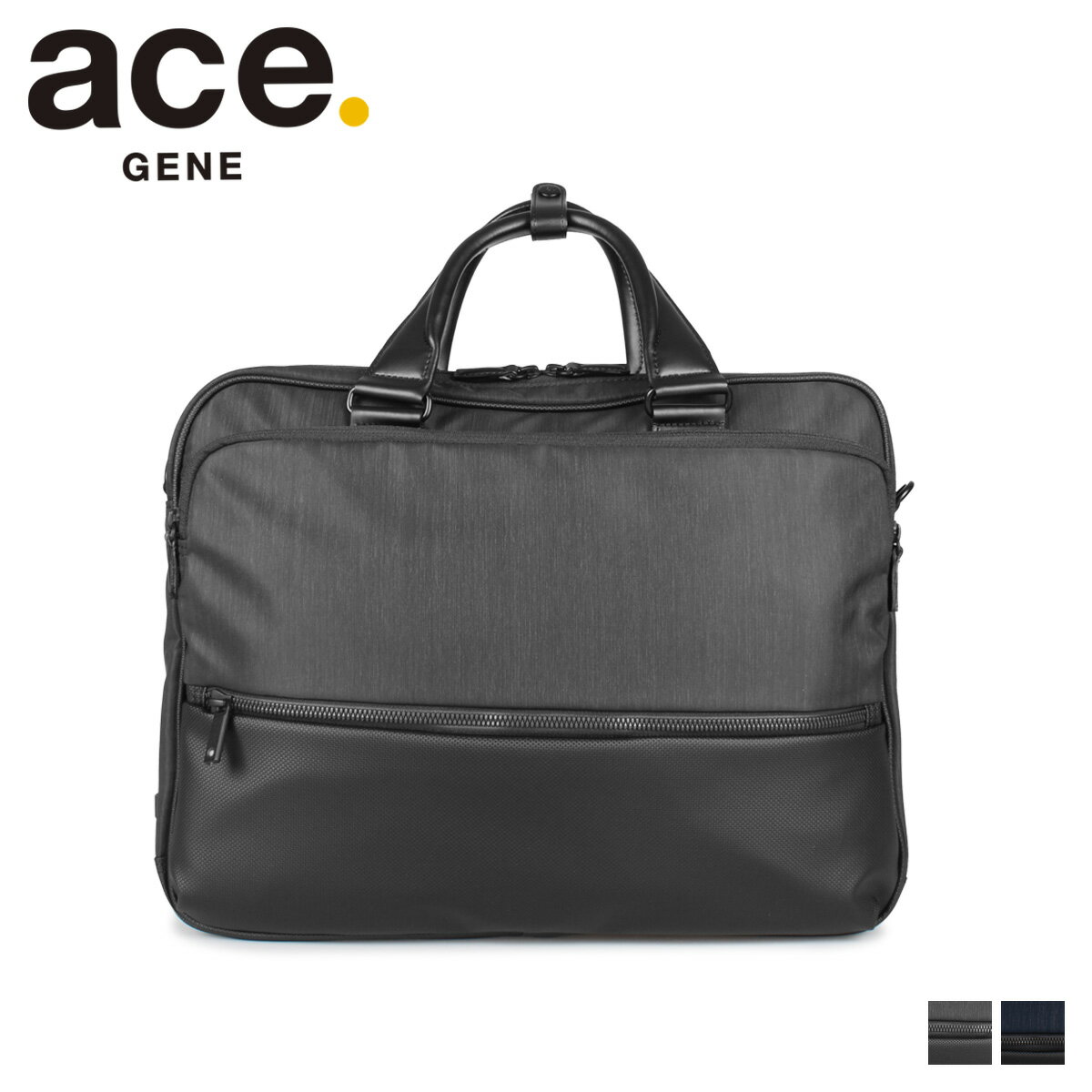 ブリーフケース エースジーン ace.GENE ブリーフケース ショルダーバッグ ビジネスバッグ コンビライト メンズ 11L 2WAY COMBILITE ブラック ネイビー 黒 62513